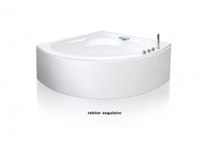 Tablier pour baignoires d'angle